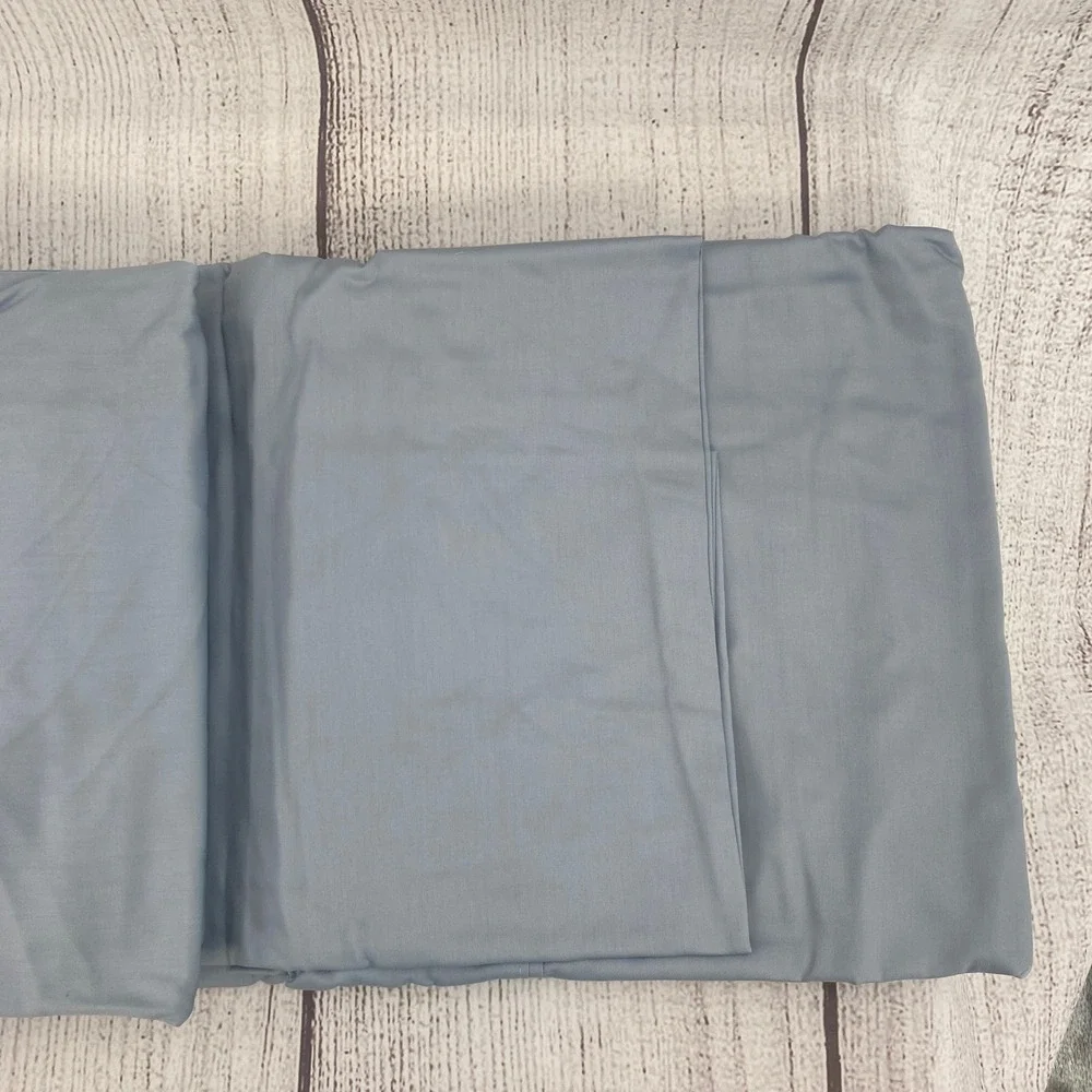 Lauren Ralph Lauren Sheet Set Twin Celestial Blue Dunham Sateen 300TC Cotton